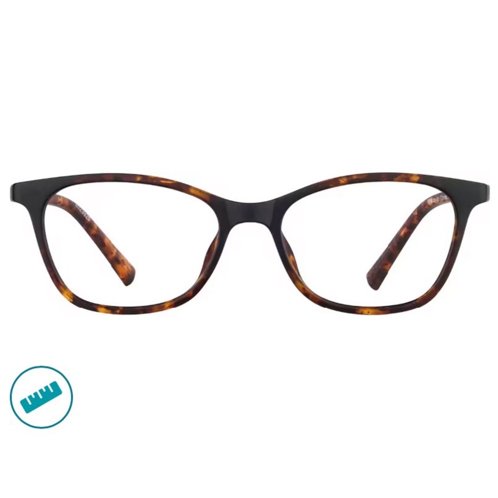 Zenni Optical Rectangle Glasses Tortoiseshell